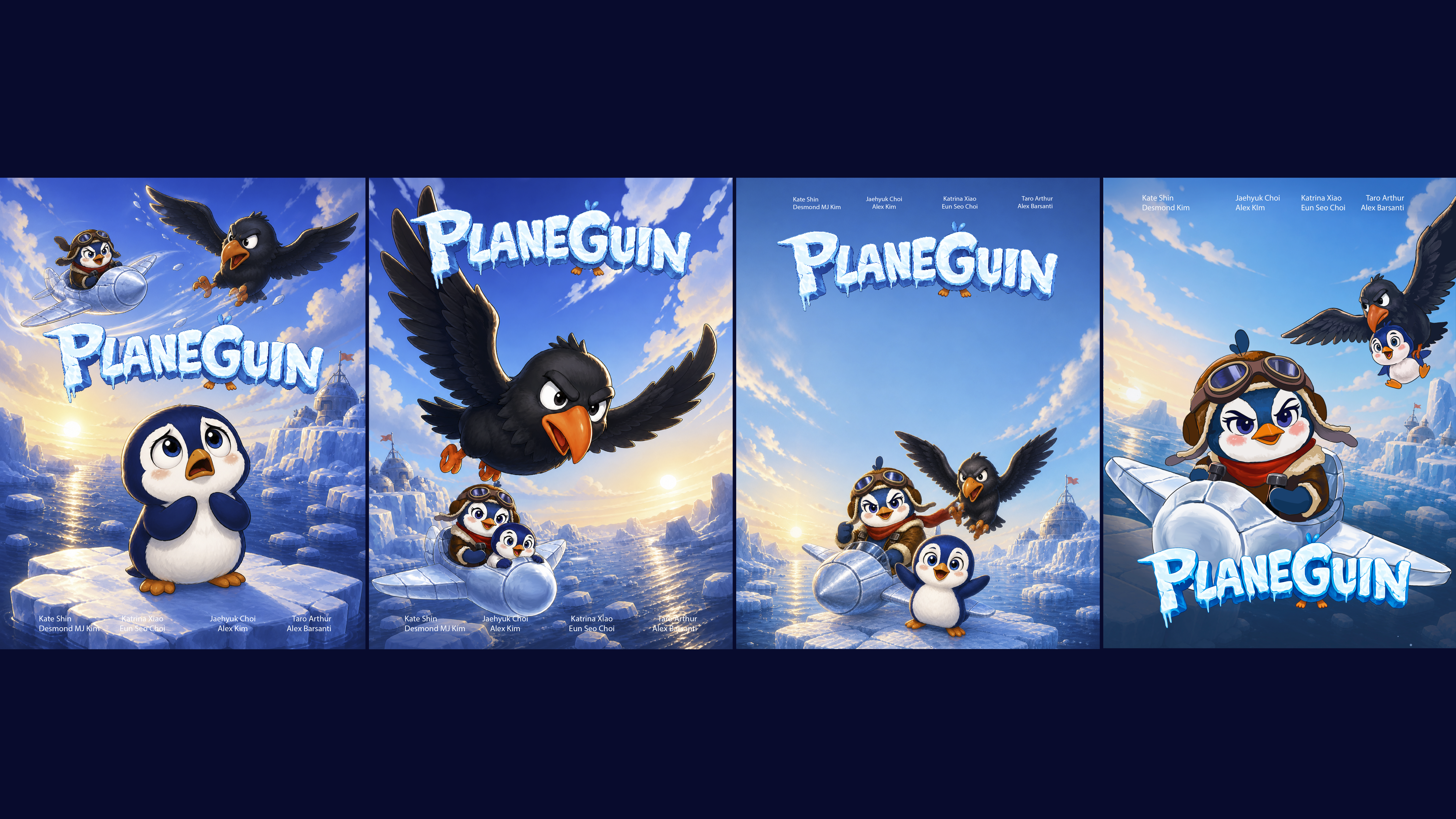 Plane-guin key art
